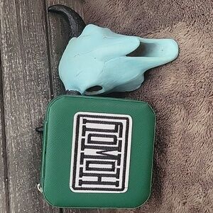 Green Howdy Travel Jewelry Box